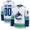 Dresovi Vancouver Canucks 2024-25 Fanatics Premium Custom Gostujući Bijela - Muške